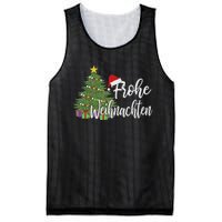 German Matching Present Merry Christmas Frohe Weihnachten Mesh Reversible Basketball Jersey Tank