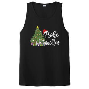 German Matching Present Merry Christmas Frohe Weihnachten PosiCharge Competitor Tank