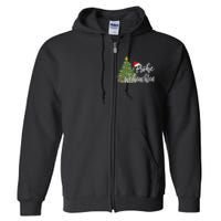 German Matching Present Merry Christmas Frohe Weihnachten Full Zip Hoodie