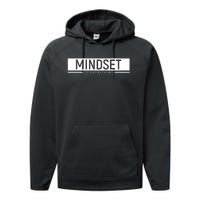 Growth Mindset Positive Uplifting Quote Motivational Workout Performance Fleece Hoodie