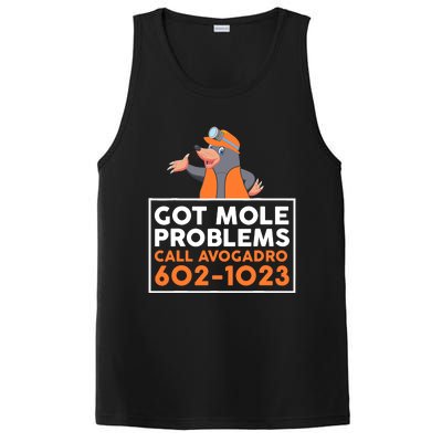 Got Mole Problem Call Avogadro Funny Mole PosiCharge Competitor Tank