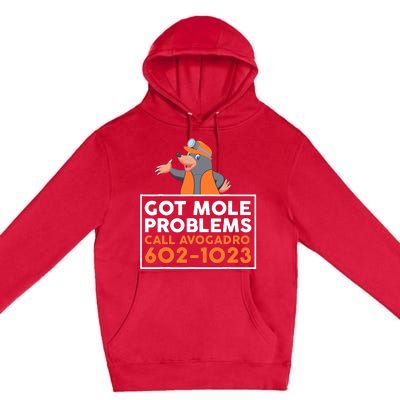 Got Mole Problem Call Avogadro Funny Mole Premium Pullover Hoodie