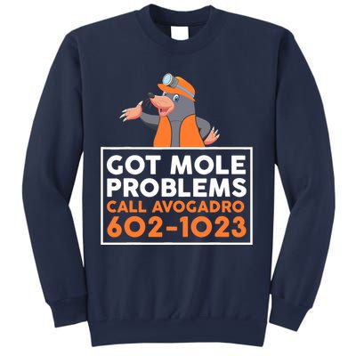 Got Mole Problem Call Avogadro Funny Mole Sweatshirt