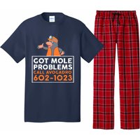 Got Mole Problem Call Avogadro Funny Mole Pajama Set