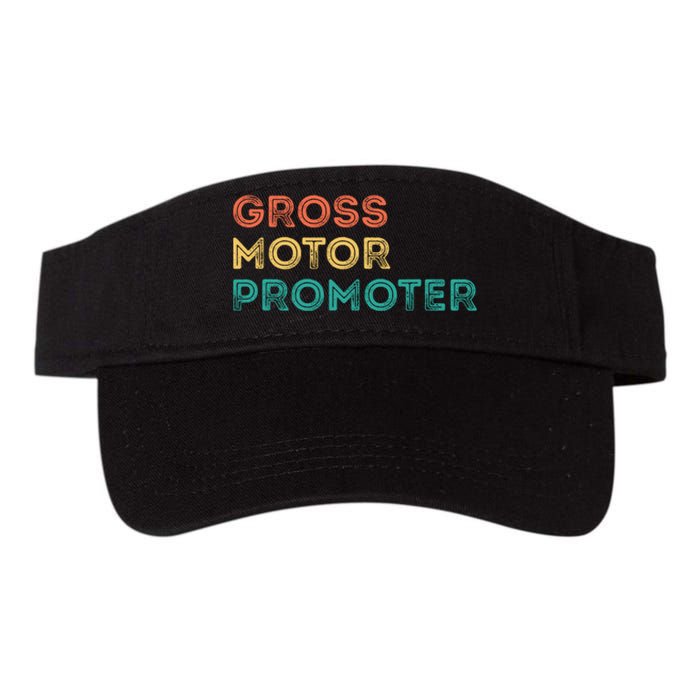 Gross Motor Promoter Pediatric Physical Therapy Funny PT Valucap Bio-Washed Visor