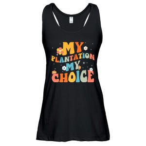 Groovy My Plantation My Choice Funny Flower Ladies Essential Flowy Tank