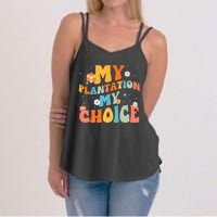 Groovy My Plantation My Choice Funny Flower Women's Strappy Tank