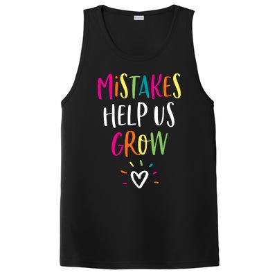 Growth Mindset Positive Back To School Teacher Student PosiCharge Competitor Tank