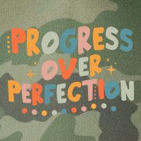 Growth Mindset Progress Over Perfection Back To School Retro Legacy Tie Dye Trucker Hat