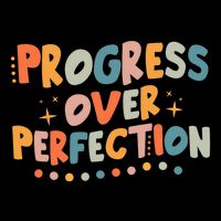 Growth Mindset Progress Over Perfection Back To School Retro 16 in Basic Backpack
