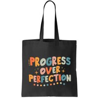 Growth Mindset Progress Over Perfection Back To School Retro Bag