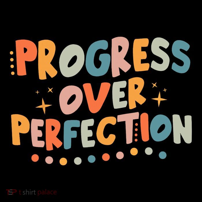 Growth Mindset Progress Over Perfection Back To School Retro Crop Top