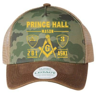 Greats Masonic Prince Hall Masons 2B1 ASK1 Fathers Day Gift Legacy Tie Dye Trucker Hat