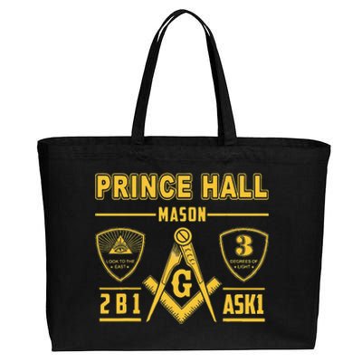 Greats Masonic Prince Hall Masons 2B1 ASK1 Fathers Day Gift Cotton Canvas Jumbo Tote