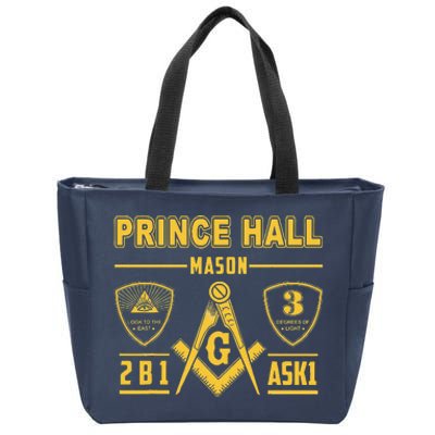 Greats Masonic Prince Hall Masons 2B1 ASK1 Fathers Day Gift Zip Tote Bag