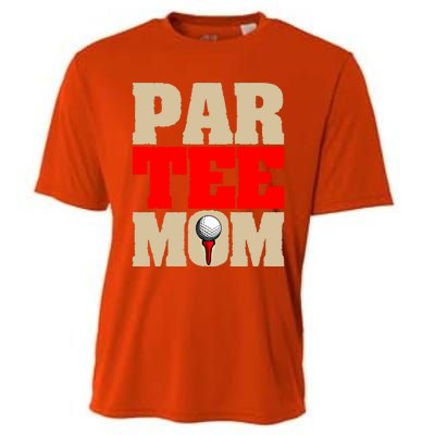 Golf Mom Par Tee Mom Mother's Day Gift Cooling Performance Crew T-Shirt