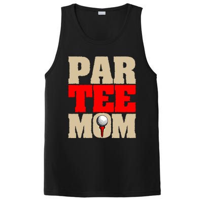 Golf Mom Par Tee Mom Mother's Day Gift PosiCharge Competitor Tank