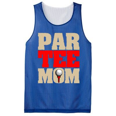 Golf Mom Par Tee Mom Mother's Day Gift Mesh Reversible Basketball Jersey Tank