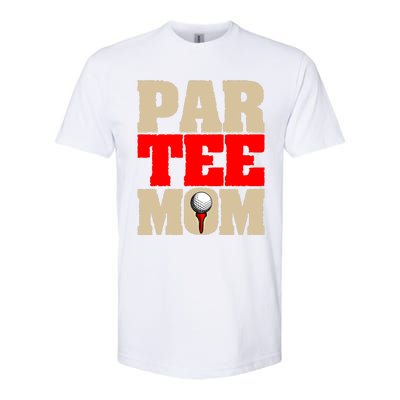 Golf Mom Par Tee Mom Mother's Day Gift Softstyle® CVC T-Shirt