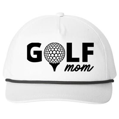 Golf Mom Premium Snapback Five-Panel Rope Hat