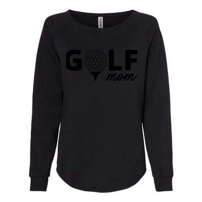 Golf Mom Premium Womens California Wash Sweatshirt