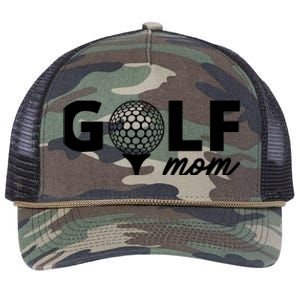 Golf Mom Premium Retro Rope Trucker Hat Cap