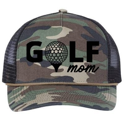 Golf Mom Premium Retro Rope Trucker Hat Cap