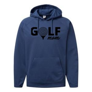 Golf Mom Premium Performance Fleece Hoodie