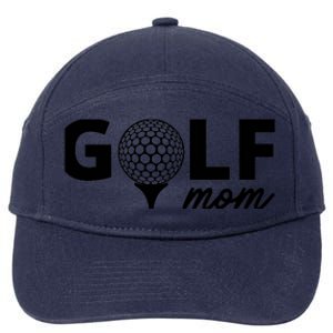 Golf Mom Premium 7-Panel Snapback Hat