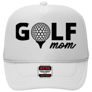 Golf Mom Premium High Crown Mesh Back Trucker Hat