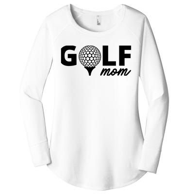 Golf Mom Premium Women's Perfect Tri Tunic Long Sleeve Shirt