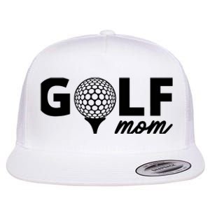 Golf Mom Premium Flat Bill Trucker Hat