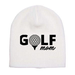 Golf Mom Premium Short Acrylic Beanie