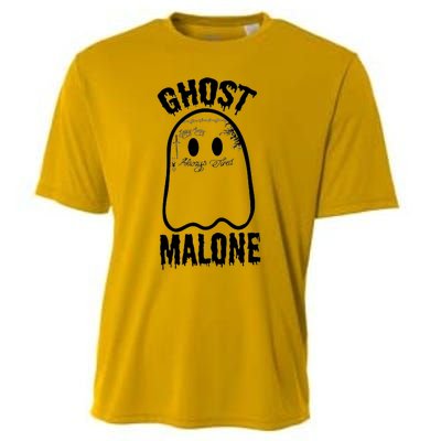 Ghost Malone Post Malone Funny Ghost Halloween Cooling Performance Crew T-Shirt