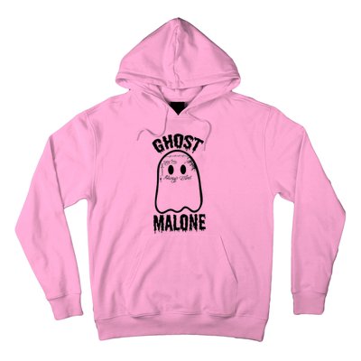 Ghost Malone Post Malone Funny Ghost Halloween Hoodie