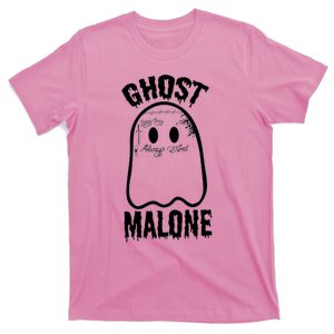 Ghost Malone Post Malone Funny Ghost Halloween T-Shirt