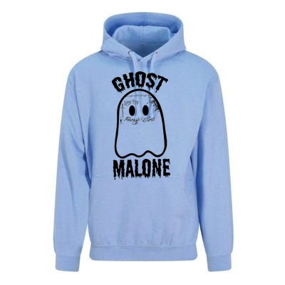 Ghost Malone Post Malone Funny Ghost Halloween Unisex Surf Hoodie