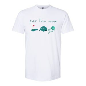 Golf Mom Par Tee Mom Mama Golf Lover Golfer Softstyle CVC T-Shirt