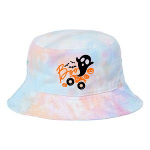 Ghost Monster Pumpkin Truck Rider Boo Halloween Pumpkin Gift Tie Dye Newport Bucket Hat