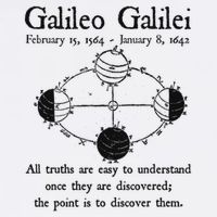 Galileo Moon Phases Discover Truth Math Science Teacher Geek Button