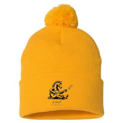 Garry Michael Rehn Memorial Pillow Pom Pom 12in Knit Beanie