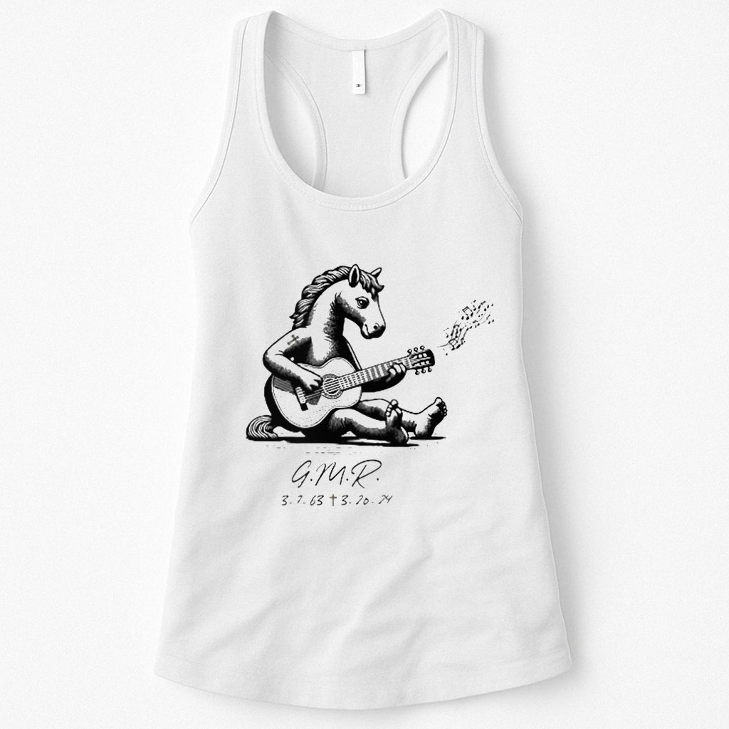 Garry Michael Rehn Memorial Pillow Womens Tank Top