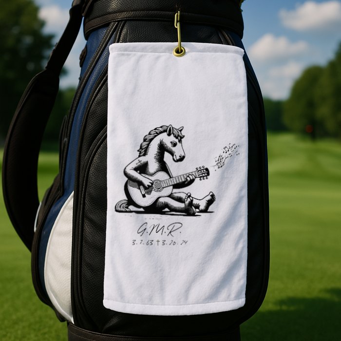 Garry Michael Rehn Memorial Pillow Golf Towel