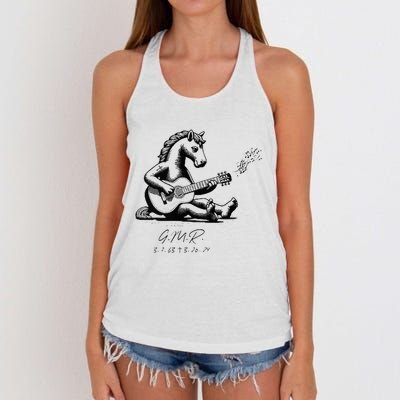 Garry Michael Rehn Memorial Pillow Women's Knotted Racerback Tank
