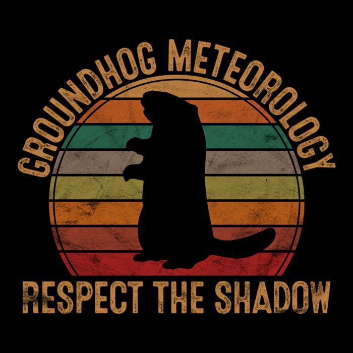Groundhog Meteorology Respect The Shadow Gift Groundhog Day Funny Gift Cooling Performance Crew T-Shirt