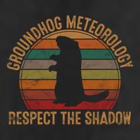 Groundhog Meteorology Respect The Shadow Gift Groundhog Day Funny Gift 11oz C Handle Ceramic Mug