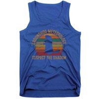 Groundhog Meteorology Respect The Shadow Gift Groundhog Day Funny Gift Tank Top