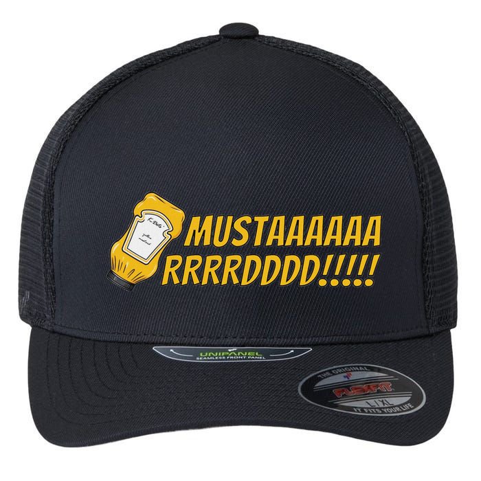 Gnx Mustard Reference Album Flexfit Unipanel Trucker Cap