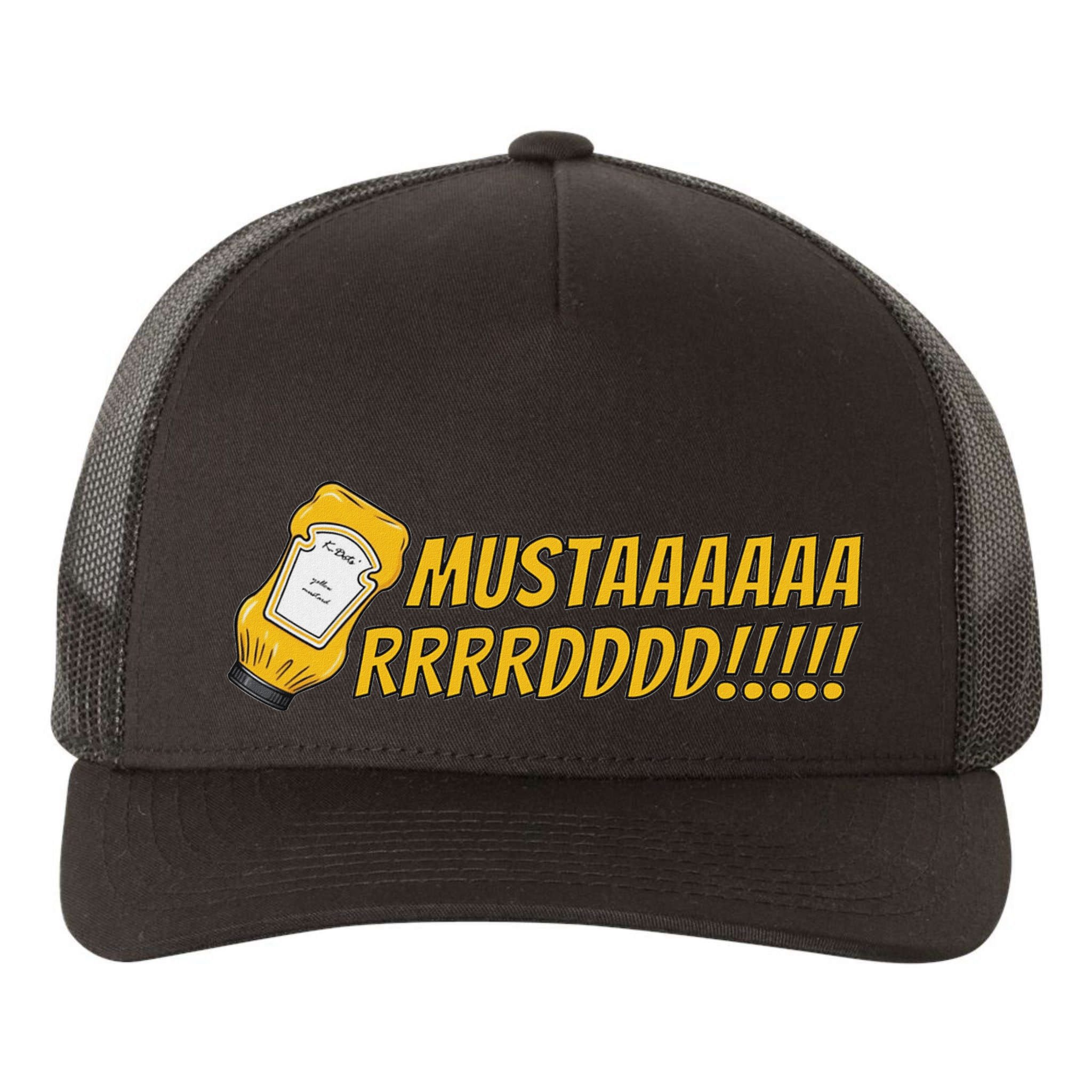 Gnx Mustard Reference Album Yupoong Adult 5-Panel Trucker Hat