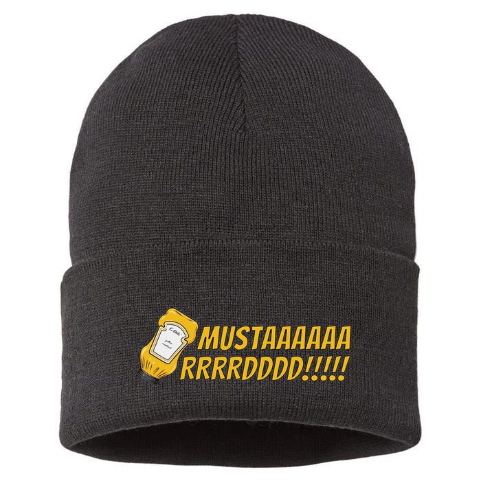 Gnx Mustard Reference Album Sustainable Knit Beanie